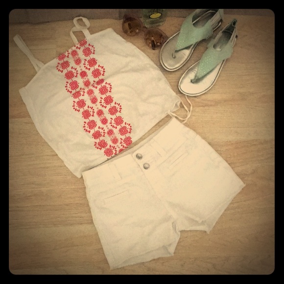 2/$25 🛍 Old Navy Gir’s Boho Print Peasant Style Summertime Tank Top - Picture 1 of 4